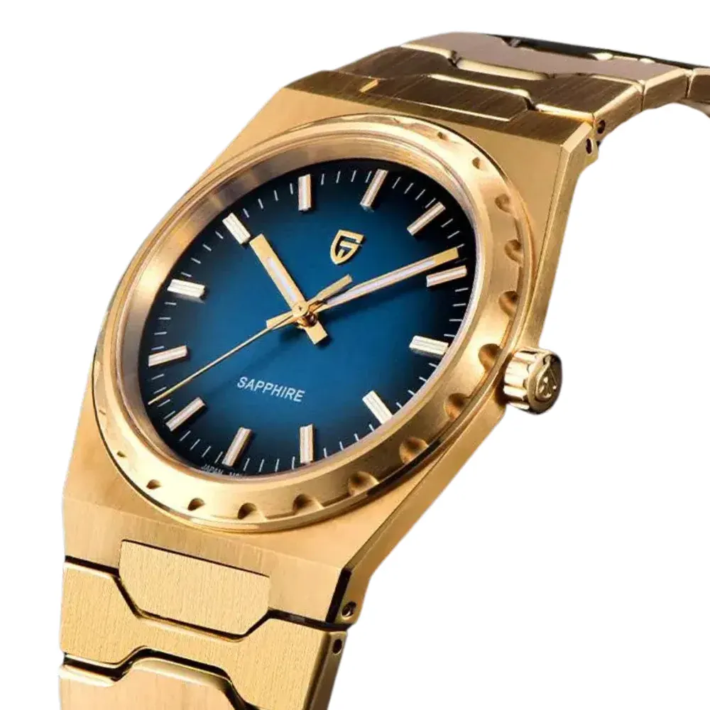 Pagani Design Super Thin Rose Gold-tone Men's Watch- PD-YS020